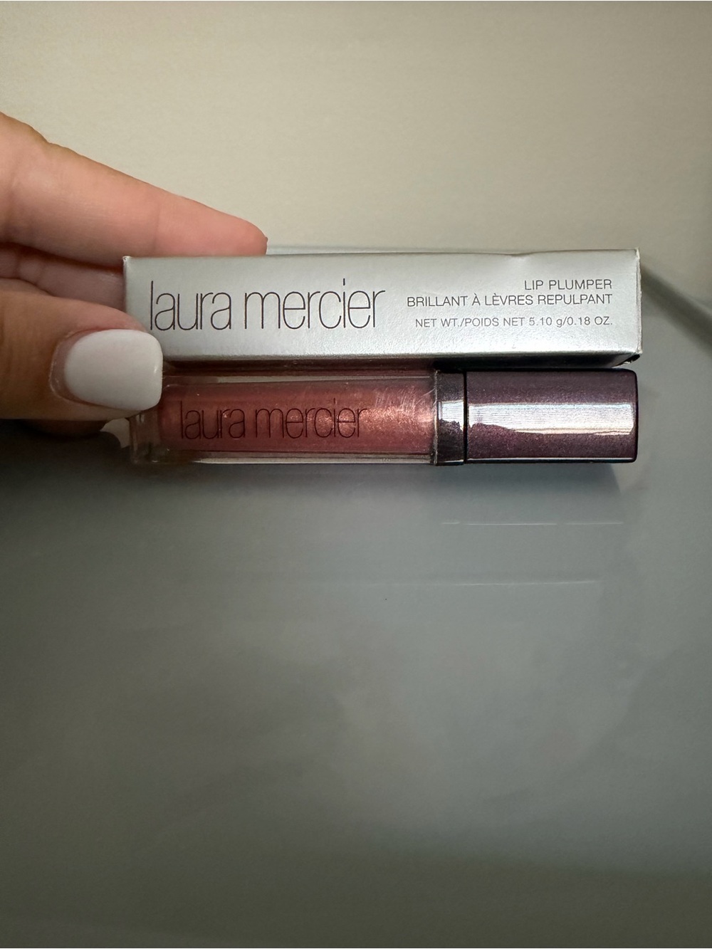 Laura Mercier Lip Plumper Bronzed Berry 5.1g Discontinued Gloss Box
